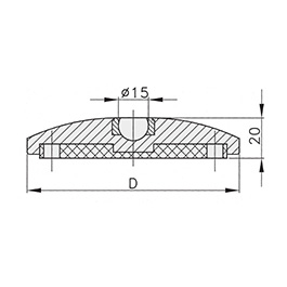 Schéma 4 + Base métallique pour pied de 40°