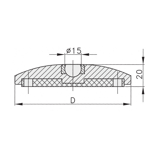 Schéma 4 + Base métallique pour pied de 40°