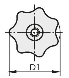 Schéma 1 + Bouton BRT 
en plastique composite 