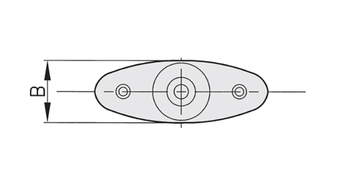 Schéma 1 + Bouton FR 
en plastique composite 