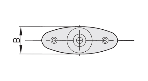 Schéma 1 + Bouton FR 
en plastique composite 