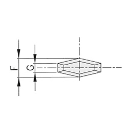 Schéma 1 + Bouton SV 
en plastique composite 