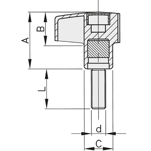 Schéma 3 + Bouton PN 
en plastique composite 