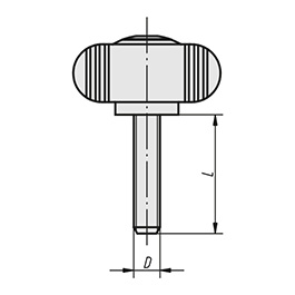 Schéma 3 + Bouton ER 
en plastique composite 