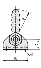 Schéma 2 + Sauterelle à tige et console