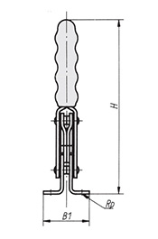 Schéma 2 + Sauterelle verticale 
à bras plein 