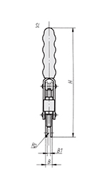 Schéma 2 + Sauterelle verticale 
à pied droit 