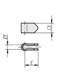 Schéma 4 + Sauterelle horizontale 
à pied en équerre et bras plein 